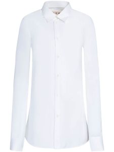 Marni chemise en popeline à manches bouffantes - Blanc