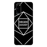 Negenduust geometrisch: Samsung Galaxy S20 Tough Case