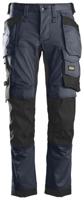 Snickers Workwear 6241 Stretch Werkbroek met holsterzakken blauw/zwart - maat 46