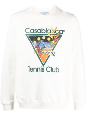 Casablanca sweat à imprimé Tennis Club Icon