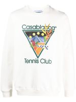 Casablanca sweat à imprimé Tennis Club Icon