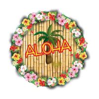 Hawaii thema bierviltjes   - - thumbnail