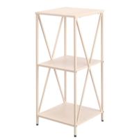 Planken Gift Decor Beige Metaal 33 x 33 x 75 cm