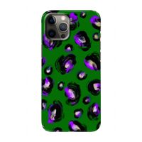 Green Cheetah: Volledig geprint iPhone 12 Pro Hoesje