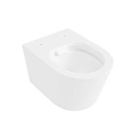 Wandcloset Mondiaz Lavie | 53 cm | Zonder spoelrand | Single fire | Excl.Toiletzitting | Keramiek | Talc (wit mat)