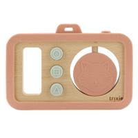 Trixie houten siliconen baby camera - mrs. cat