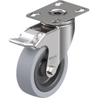 Blickle LKPXA-VPA 101G-FI Zwenkwiel met rem Wieldiameter: 100 mm Draagvermogen (max.): 110 kg 1 stuk(s)