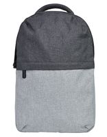 Bags2GO BS19431 Daypack - Stockholm - Dark-Grey-Melange/Light-Grey-Melange - 43 x 30 x 10 cm - thumbnail