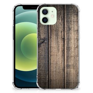 iPhone 12 Mini Stevig Telefoonhoesje Steigerhout