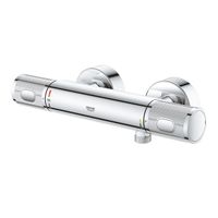 GROHE Precision Feel thermostatische opbouw douchemengkraan Chroom 34789000 - thumbnail