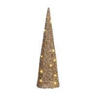 Decoratie LED Kegel 20 LEDs 50x14 cm Champagne Decoratie LED Kegel 20 LEDs 50x14 cm Champagne
