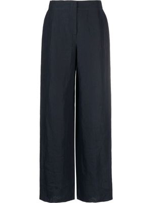 Giorgio Armani pantalon à coupe ample - Bleu