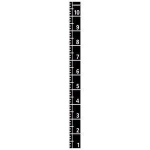 PTessentials Sprinttrack NUMBERS PRO 10x1 meter - diverse kleurcombinaties