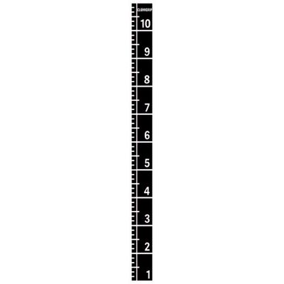 PTessentials Sprinttrack NUMBERS PRO 10x1 meter - diverse kleurcombinaties