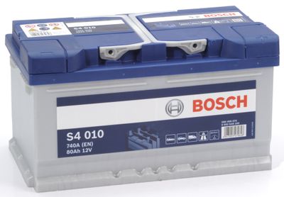 Bosch auto accu S4010 - 80Ah - 740A - voor voertuigen zonder start-stopsysteem S4010