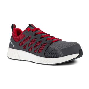 Reebok 1070 Fusion Lage Veiligheidsschoen S1P ESD - Grijs/Rood