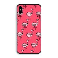 Flamingo: iPhone XS Max Biologisch afbreekbaar hoesje
