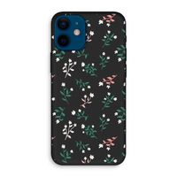 Small white flowers: iPhone 12 mini Biologisch afbreekbaar hoesje