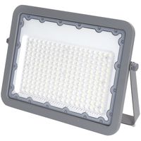 LED Bouwlamp - Aigi Zuino - 150 Watt - Helder/Koud Wit 6500K - Waterdicht IP65 - Kantelbaar - Mat Grijs - Aluminium