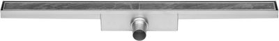 Easy Drain Compact 50 tegel douchegoot 90 x 6 cm enkel RVS