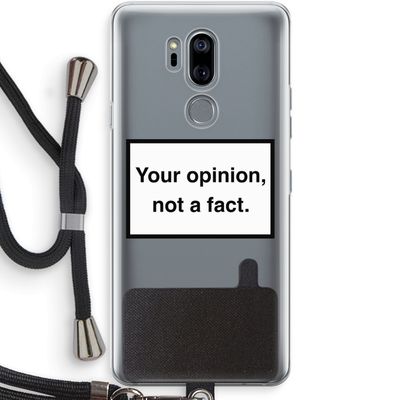 Your opinion: LG G7 Thinq Transparant Hoesje met koord