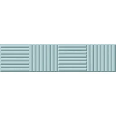 Volume Light Blue Bamboo mat 6x25