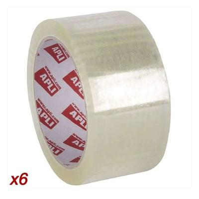 Plakband Apli 11592 Transparant (6 Onderdelen) (6 Stuks)