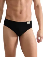 2-pack heren heup Slips - GO Natural Brief - Biologisch katoenen heren onderbroeken - Zachte stoffen band