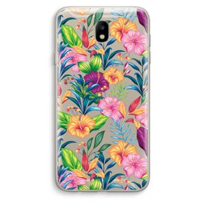 Tropisch 2: Samsung Galaxy J7 (2017) Transparant Hoesje