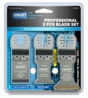 SMART blades UN PRO 3-stuks blad assortiment voor multitool SMART blades UN PRO 3-stuks blad assortiment voor multitool
