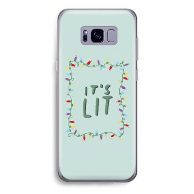 It's Lit: Samsung Galaxy S8 Plus Transparant Hoesje