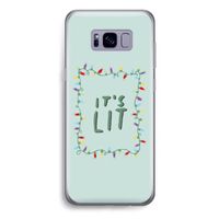 It's Lit: Samsung Galaxy S8 Plus Transparant Hoesje