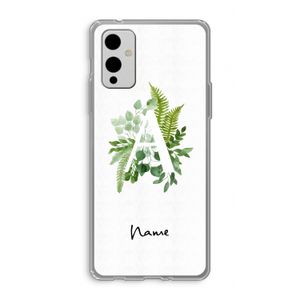 Green Brush: OnePlus 9 Transparant Hoesje