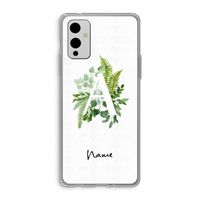 Green Brush: OnePlus 9 Transparant Hoesje