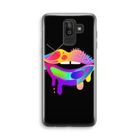 Lip Palette: Samsung Galaxy J8 (2018) Transparant Hoesje - thumbnail