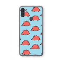 Dinosawrr: Samsung Galaxy A11 Transparant Hoesje
