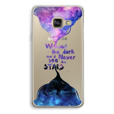 Stars quote: Samsung A3 (2017) Transparant Hoesje