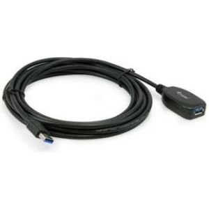 Equip 133346 USB-kabel 5 m USB 3.2 Gen 1 (3.1 Gen 1) USB A Zwart