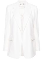 Chloé blazer à simple boutonnage - Blanc