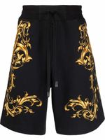 Versace Jeans Couture short à imprimé baroque - Noir - thumbnail