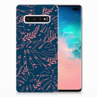 Samsung Galaxy S10 Plus | TPU Case | Palm Leaves