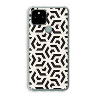 Crazy pattern: Google Pixel 5 Transparant Hoesje