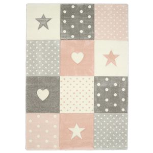 Vloerkleed Kinderkamer Pastel Kids 20339-255 Roze-200 x 290 cm