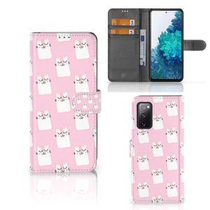 Samsung Galaxy S20 FE Telefoonhoesje met Pasjes Sleeping Cats