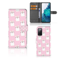 Samsung Galaxy S20 FE Telefoonhoesje met Pasjes Sleeping Cats