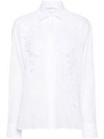 Ermanno Scervino chemise en dentelle - Blanc