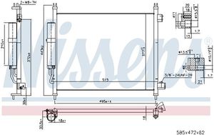 Condensor, airconditioning 940600
