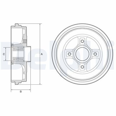 Remtrommel BFR626