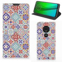 Motorola Moto G7 | G7 Plus Standcase Tiles Color - thumbnail