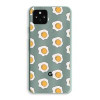 Bacon to my eggs #1: Google Pixel 5a 5G Transparant Hoesje